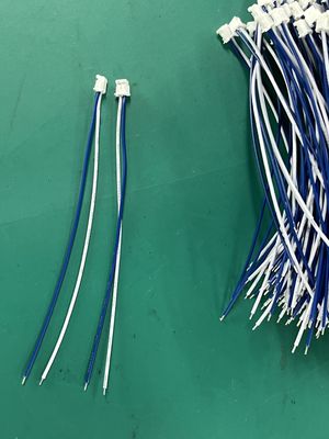 Conector de fio de passo de 1,5 mm 2 3 4 pinos Jst Zh 1.5 Montagem de chicote de fios personalizado Cabos de 2 vias para AWG24 / AWG26 / AWG28 OEM