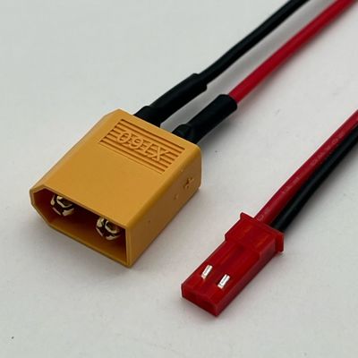Cabo OEM Amass Fêmea Para Macho XT30 XT60 XT90 Chicote de Fios Montagem Fio de Extensão Com Conector JST XH SM
