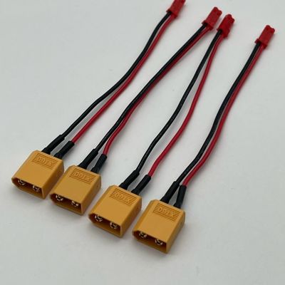 Cabo OEM Amass Fêmea Para Macho XT30 XT60 XT90 Chicote de Fios Montagem Fio de Extensão Com Conector JST XH SM