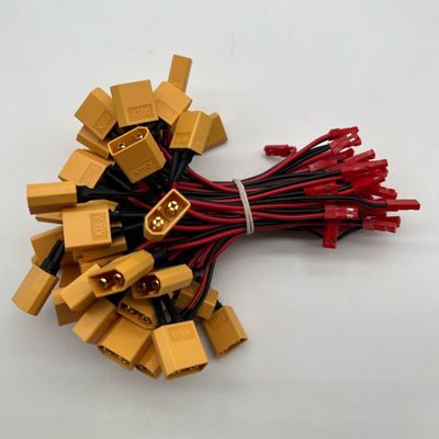 Cabo OEM Amass Fêmea Para Macho XT30 XT60 XT90 Chicote de Fios Montagem Fio de Extensão Com Conector JST XH SM