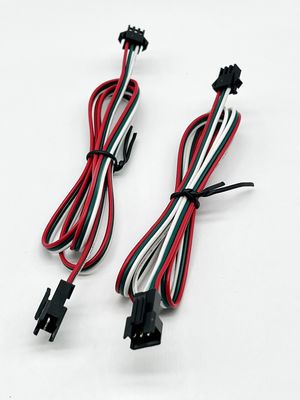 UL1007 Wire Harness Assembly SM 2.54mm 2 Pin 6 Pin 8 Pin Custom Electrical Cable Assemblies