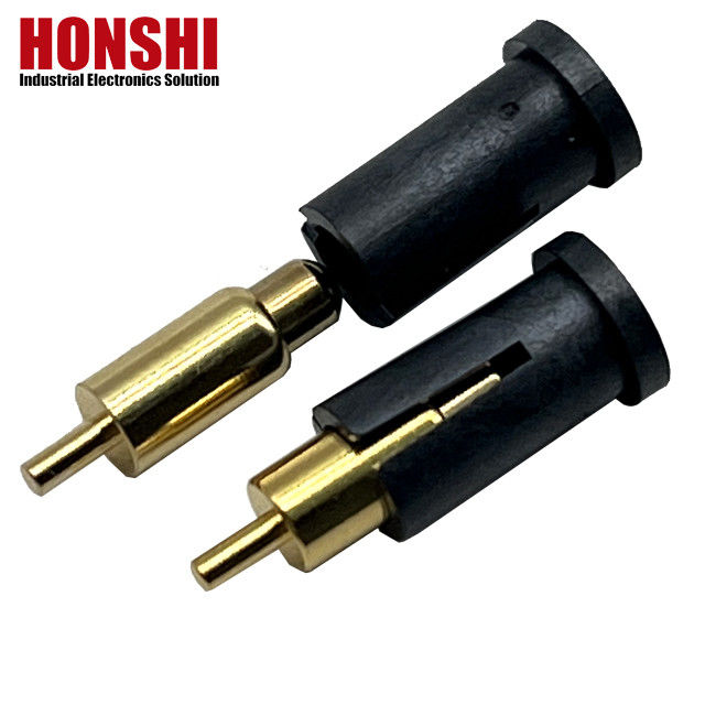 2.8mm Pogo Pin Connector Dip Tipo Pogo Pin de Brass Revestido em Ouro