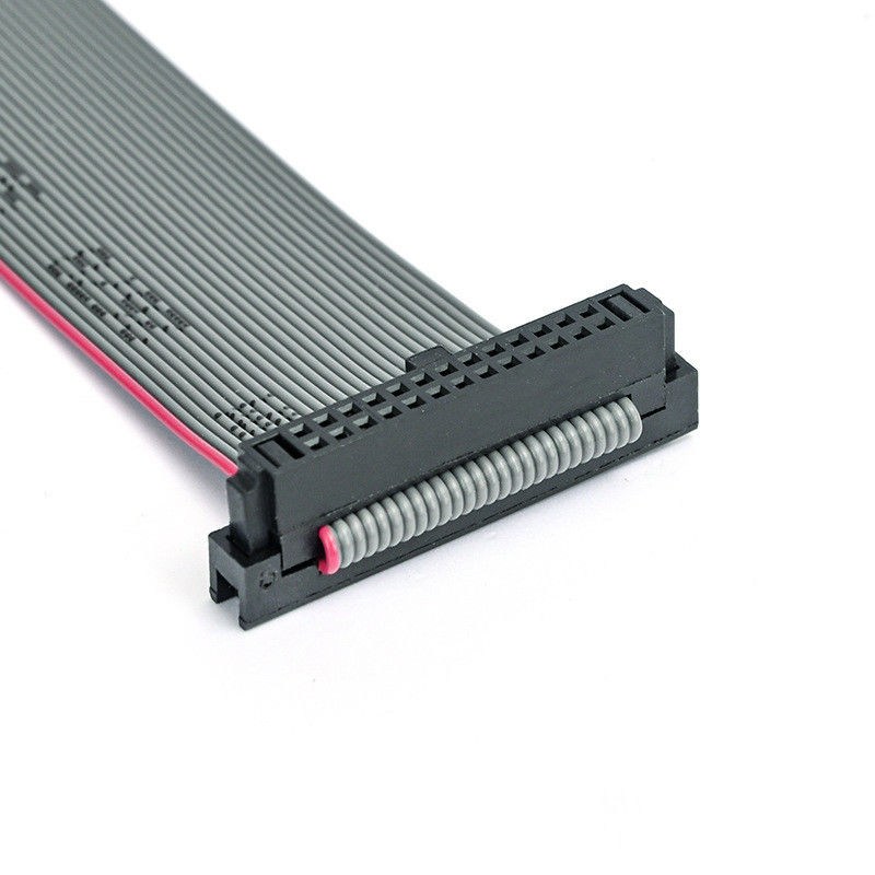 26 pin IDC Flat Ribbon Cable Assembly com alívio de tensão e 2,54mm IDC para IDC Socket