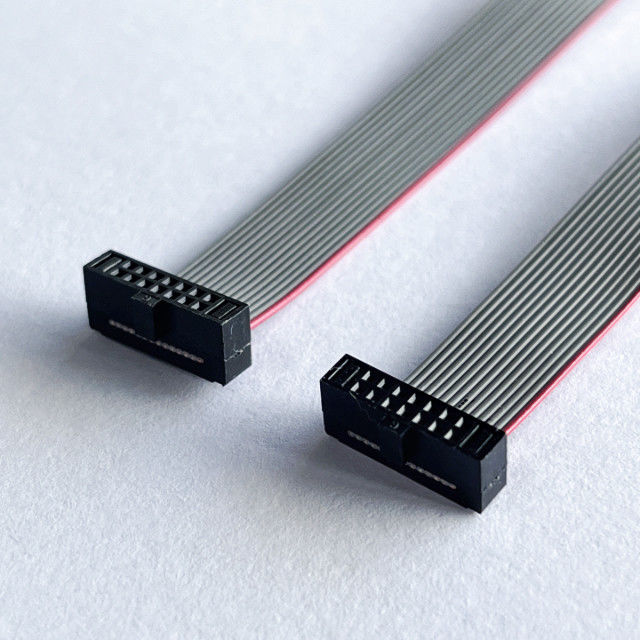 1.27mm Flat IDC Cable 10 Pin - 100 Pin Ribbon Cable Assembly comprimento personalizado