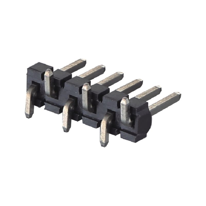 3.96mm Placado em ouro PCB Pin Header Connector Single Row SMT Tipo 2 - 20 Pin H3.2mm