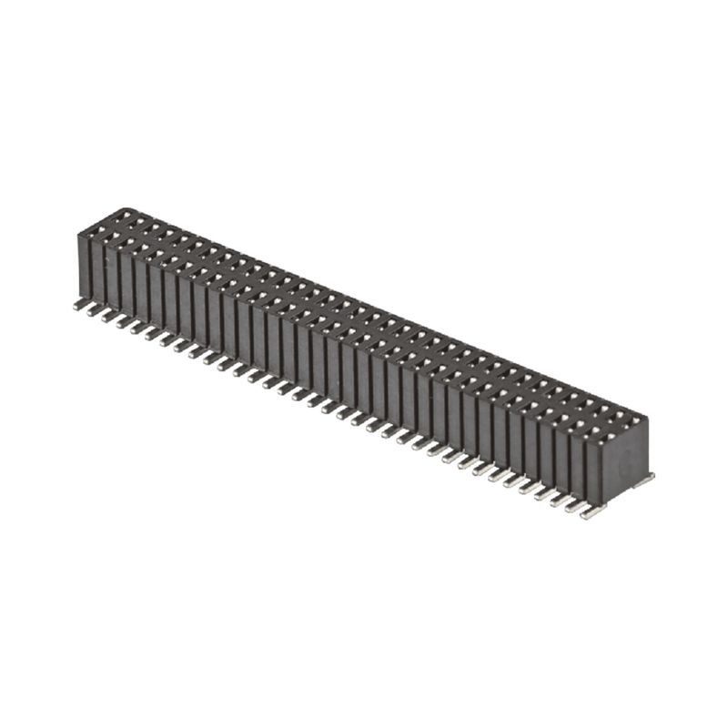 1.27x2.54mm SMD Tipo Board To Board Connector 2x2 2x50pin Conector de cabeçalho de pin feminino