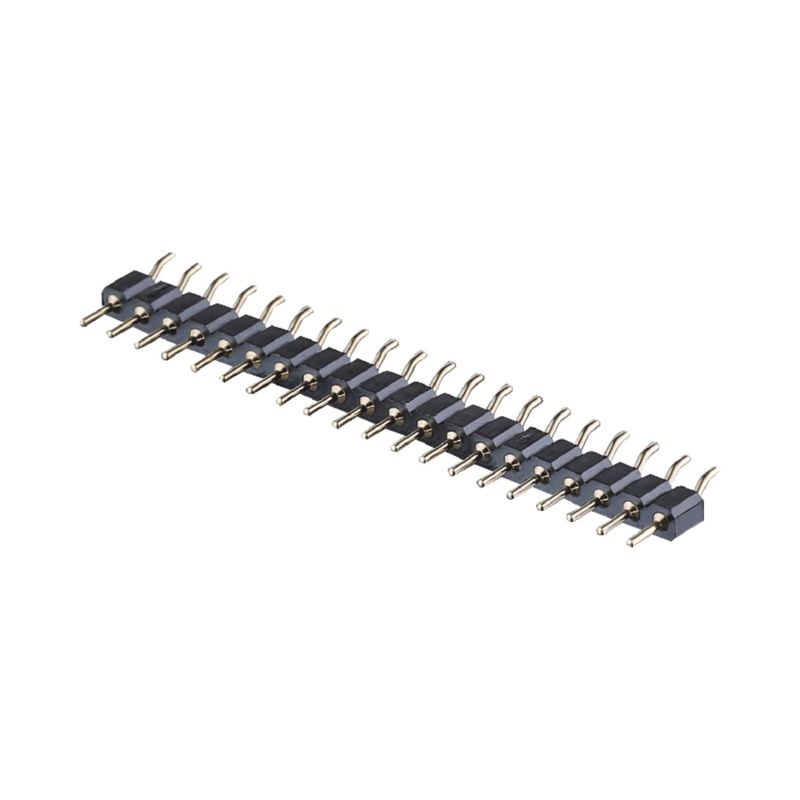 2.54mm Conector de cabeçalho de pin de ângulo direito SMT SMD PCB de cabeçalho de linha única