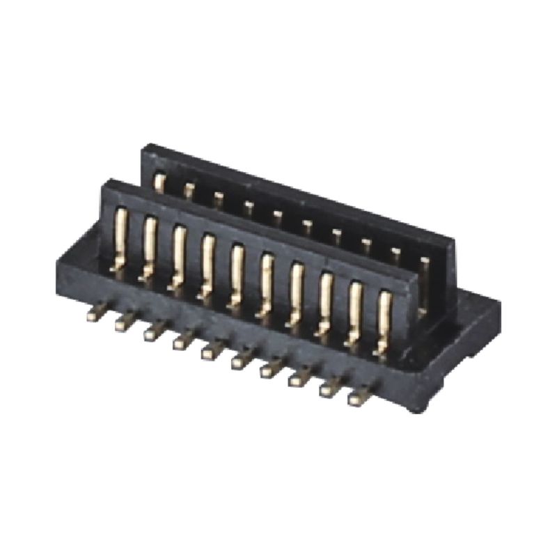 0.8mm Pitch BTB Connector 10 - 100 Pin Conector masculino de alta velocidade Fosforo Bronze