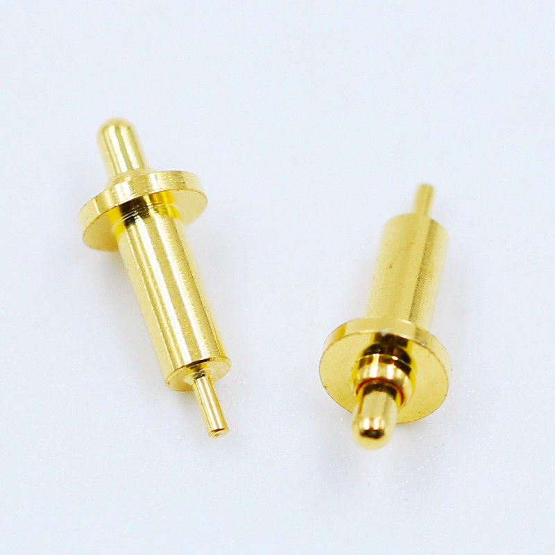 Indicado 120g±20% Força de Primavera DC12V Pin de Pogo em latão para conexão através do buraco