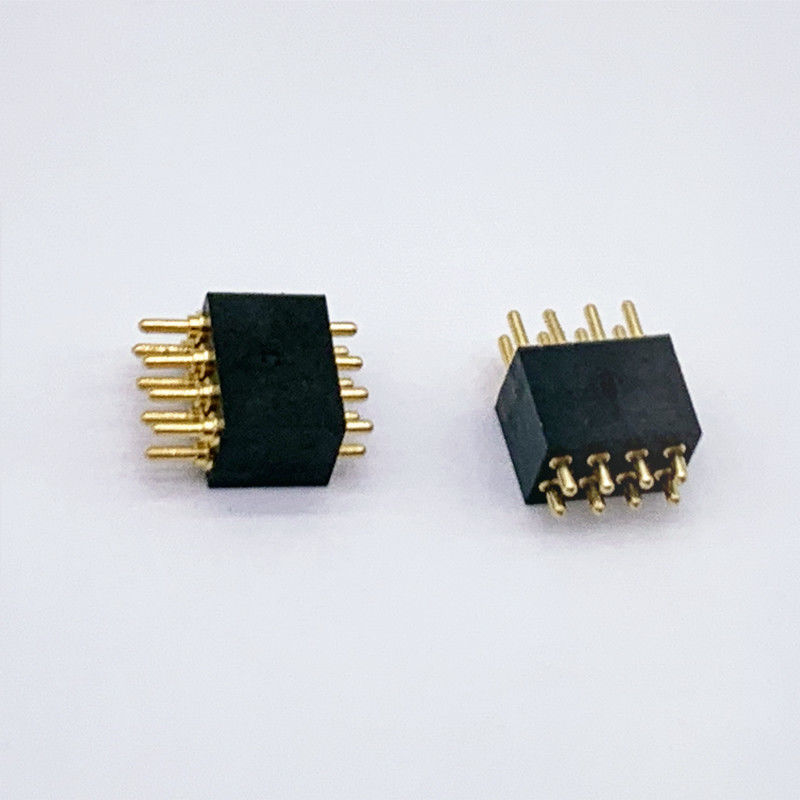 Conector POGO de 1,27 mm de altura de 8 pines para conexões duradouras