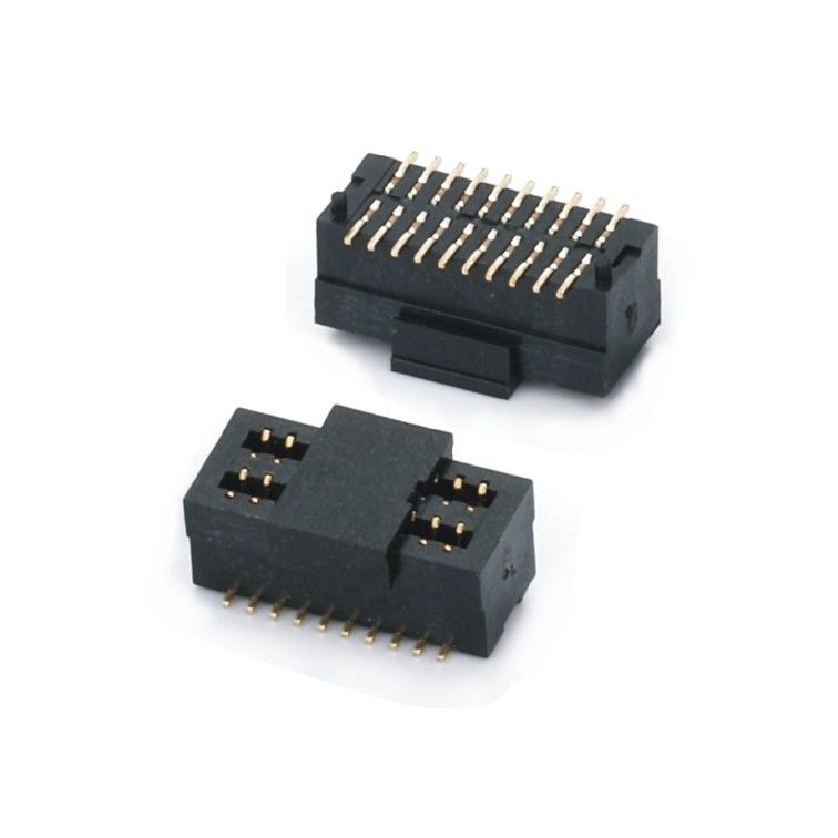 10 - 100 Pins Conector de placa de alta velocidade para placa 0,8 mm Pitch Conector de cabeçalho feminino