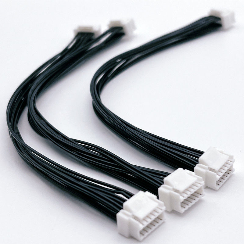 OEM ODM Wire Harness Assembly 1.5mm Pitch 12 Pin Conector de conector masculino feminino