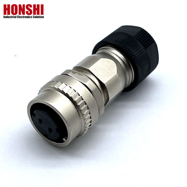 DDK CM10 série Conector impermeável masculino-feminino com casca de liga de zinco 2 pines / 10 pines terminais de cobre e design durável