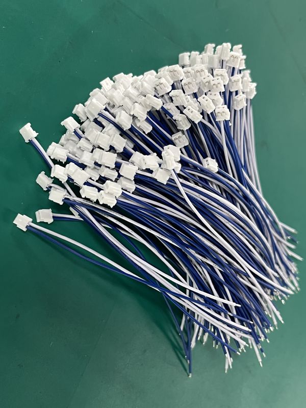Conector de fio de passo de 1,5 mm 2 3 4 pinos Jst Zh 1.5 Montagem de chicote de fios personalizado Cabos de 2 vias para AWG24 / AWG26 / AWG28 OEM