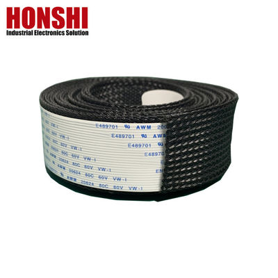 Cabos de fita FFC planos UL20624 80c 60v 40 pin FPC para automóveis