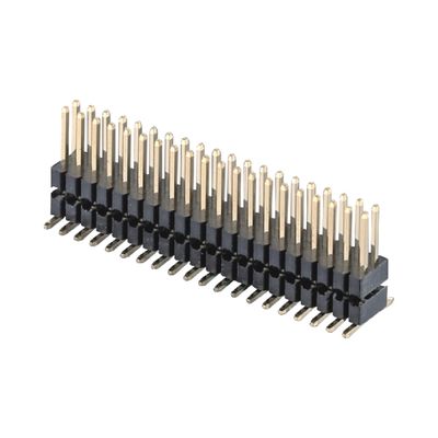 1.27mm Duplo Plástico 2 - 100 Pin Header Connector H2.5mm DIP SMT Tipo PCB