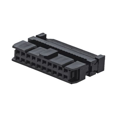 Conectores de fio IDC de ouro preto 6 - 64 pin Fêmea Socket Flat Cable FC Socket