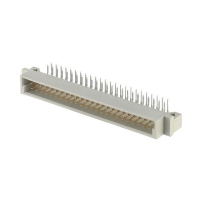 2 linhas DIN 41612 conector 64 pin ângulo direito dip 2,54mm Pitch macho conector
