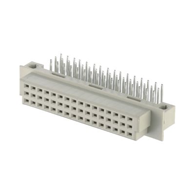 48 Pin Din 41612 Conector 2.54mm ângulo direito Conector feminino através do buraco 3 * 16Pin