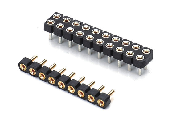 2.0 mm Conector de cabeçalho de pin feminino redondo, redondo, redondo, redondo, redondo, redondo, redondo, redondo