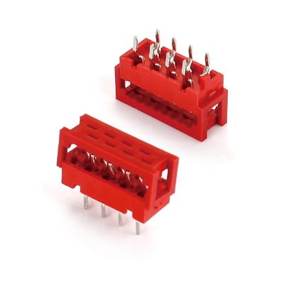 Cable de fita plana de micro-coincidência vermelho TE 215083 IDC para conector 4/6/8/10/16/18/20 Pin