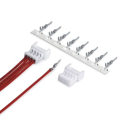 Cable Jst personalizado Sh Gh Zh Ph Xh Vh Molex 1.25 Conectores Plug Socket Crimp Contacto OEM